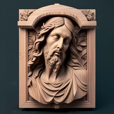 3D model st jesus (STL)